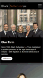 Mobile Screenshot of blacksutherland.com